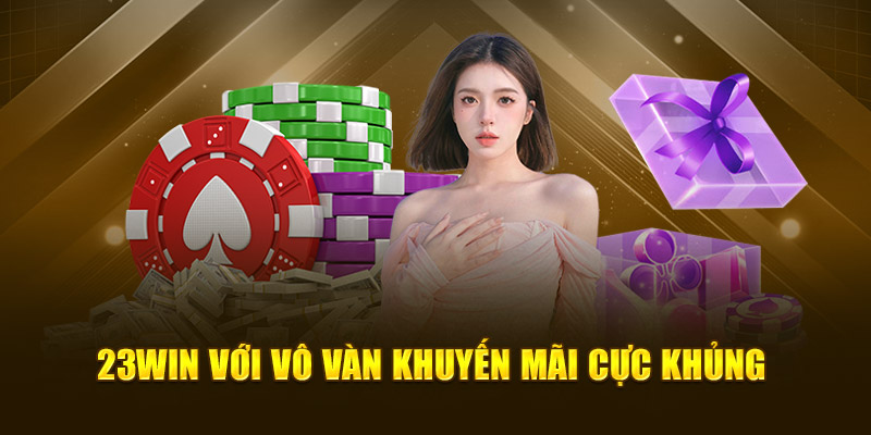 23Win với vô vàn khuyến mãi cực khủng
